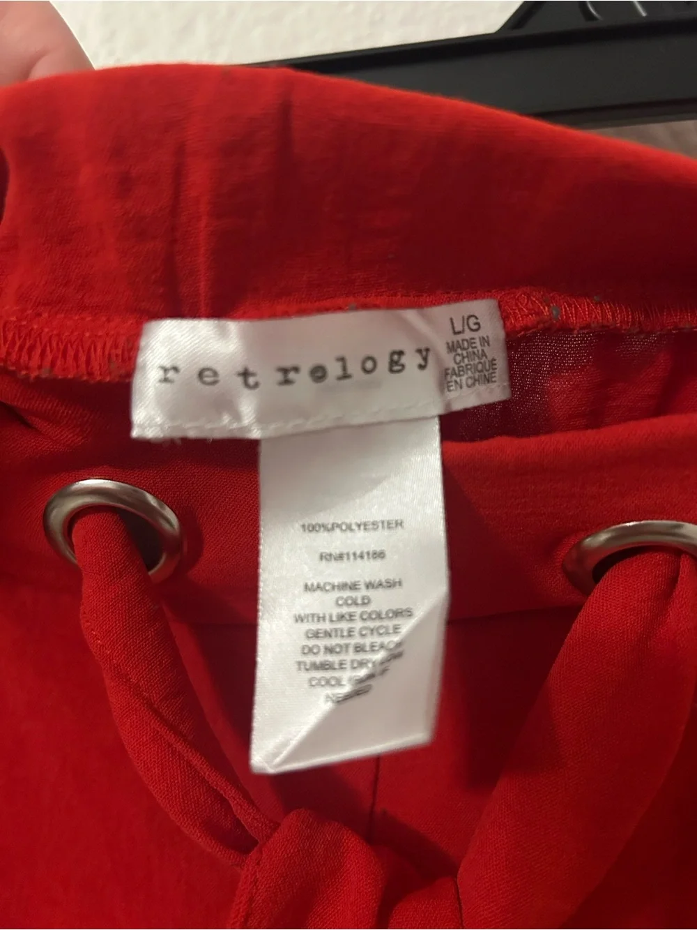 Red Paperbag Shorts
